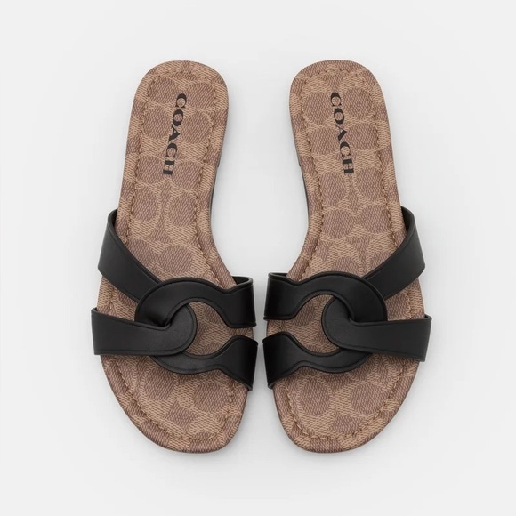 COACH - Women's Essie Slip On Sandals - Picture 1 of 7